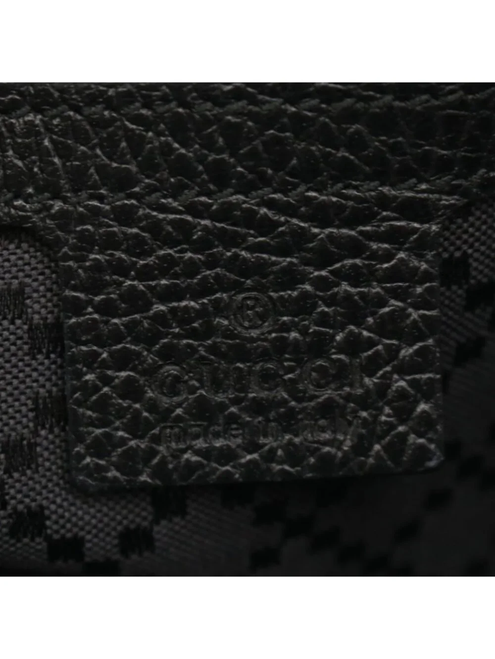 Gucci Shoulder Bag Cosmopolis Black Leather